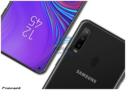 Samsung Galaxy A8s với màn hình Infinity-O lộ diện đầy quyến rũ trong concept mới nhất