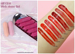 Tín đồ son Hàn sao có thể bỏ qua được dòng son có thiết kế đẹp và độc Missha Wish Stone Tint