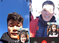 Trước đại chiến Myanmar, 'thủ môn quốc dân' Bùi Tiến Dũng mải mê gọi facetime với gái xinh