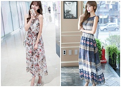 Váy đầm maxi hoa Item hot không thể thiếu cho phái đẹp