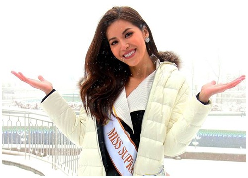 Vừa diện kiến, Minh Tú đã lấn át dàn đối thủ Miss Supranational 2018 nhờ bộ đôi thời trang kinh điển