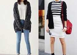 Áo khoác nữ cardigan mỏng đẹp thời trang thu đông