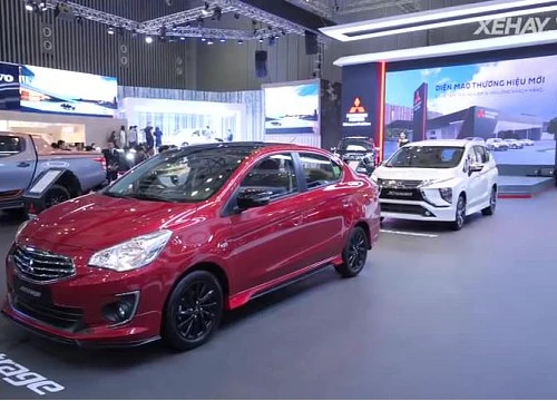 Gian hàng Mitsubishi với "con ngỗng đẻ trứng vàng" Xpander tại VMS 2018