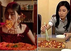 Giữa tâm điểm Dolce & Gabbana bị tẩy chay, cảnh phim Xa Thi Mạn ăn pizza bằng đũa được netizen Trung "đào mộ"