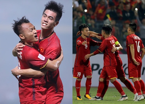 Hủy diệt Campuchia trên Hàng Đẫy, Việt Nam hiên ngang tiến vào bán kết AFF Cup 2018 với ngôi đầu bảng