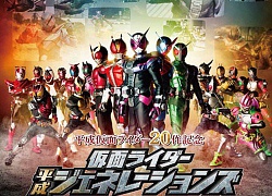 Kamen Rider Heisei Generations FOREVER tung thêm nhiều hình ảnh mới