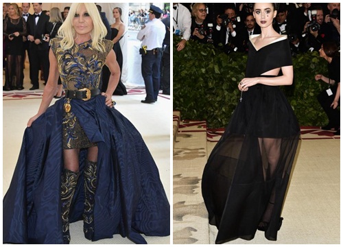 Ngắm nghía các sao 'chặt chém' với nhau bằng trang phục lộng lẫy tại Met Gala 2018