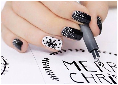 Noel Đến Rồi, Xúng Xính Cùng Những Bộ Nail "Đẹp Hờn Dỗi"