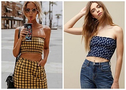 Phối đồ cùng croptop may chun có khó không ?