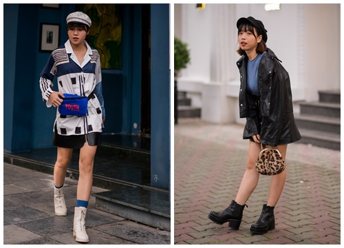 Street style 2 miền: miền Bắc "nghiện" chân váy ngắn và jacket lửng, miền Nam "quất" toàn màu nổi