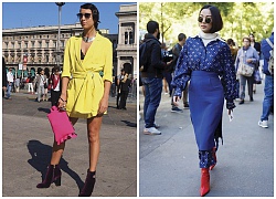 Street Style: Pops Of Colour