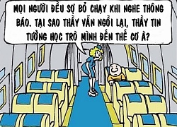 Thầy giáo không sợ chết vì tin tưởng học trò