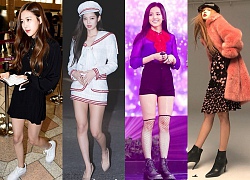 Thực tế đôi chân "cực phẩm" của Black Pink: Lisa và Rosé gây sốc vì quá gầy, Jennie giữ dáng ổn định nhất