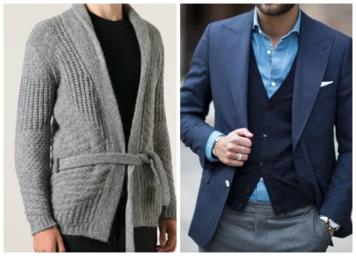 5 cách mặc áo cardigan nam đẹp " khó cưỡng"