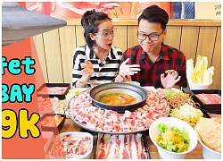 Video: Ăn thử buffet ĐĨA BAY UFO giá chỉ 119k ngập thịt !