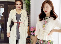 Áo khoác cardigan nữ đẹp thời thượng sành điệu đông