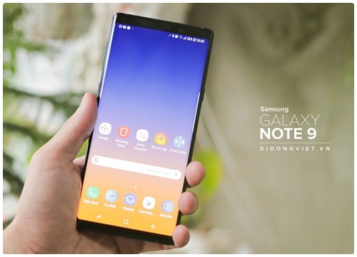 Galaxy Note 9 512 GB chính hãng giảm giá 7 triệu đồng