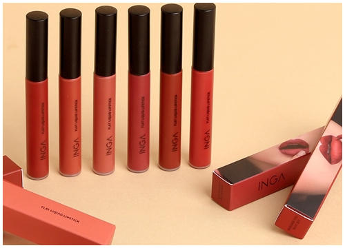 Gia nhập 'đội quân' son kem lì, INGA Flat Liquid Lipstick sẽ khiến bạn phải trầm trồ