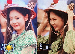 Giữa lúc netizen Việt đang rộ trend công kích đủ điều, Jennie (Black Pink) vẫn đội nón lá cười tít mắt cực xinh