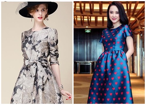 Những mẫu đầm xòe phi lụa in hoa đẹp cho bạn gái xuống phố  Thời trang   Việt Giải Trí