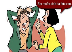 Sáng cười: Khi vợ muốn sinh thêm con