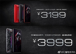 Smartphone chuyên game Nubia Red Magic Mars chính thức ra mắt: RAM 10GB, bộ nhớ trong 256GB