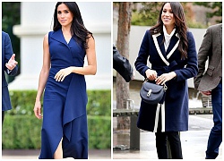 Vì sao Công nương Meghan Markle yêu thích màu be và xanh navy?