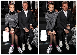 Bella Hadid dự sự kiện cùng David Beckham