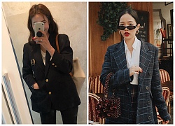 Chọn mẫu áo blazer nào phù hợp với các cô nàng công sở?