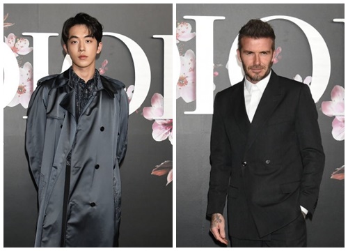 David Beckham cùng Nam Joo Hyuk, Ezra Miller và Phi Vũ tham dự sự kiện thời trang tại Tokyo