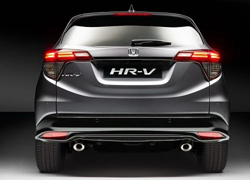 Honda HR-V Sport diện một màu đen bóng với động cơ VTEC Turbo ra mắt châu Âu