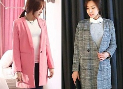 Chuẩn bị áo khoác dạ nữ blazer đẹp tới công sở ngày lạnh đông