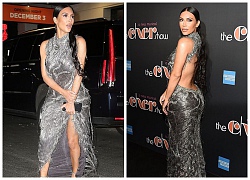 Kim Kardashian bối rối vì trót mặc váy áo táo bạo