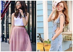 Mách bạn TOP 4 cách phối đồ với áo croptop