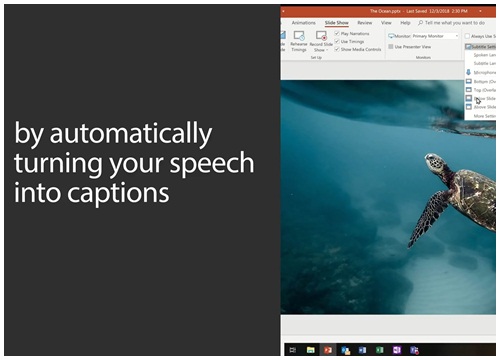 Microsoft đưa tính năng thông dịch bằng AI vào PowerPoint, chuyển lời bạn nói thành phụ đề