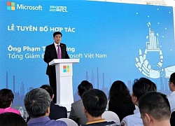 Microsoft, SaigonTel và Tech Data hợp tác phát triển khu công nghiệp thông minh