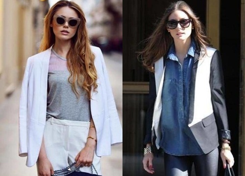 Xao xuyến với áo khoác blazer nữ đẹp thanh lịch đi làm thu đông