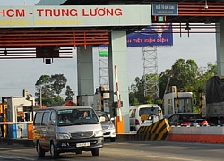 0 giờ ngày 1-1-2019 tạm dừng thu phí cao tốc Trung Lương