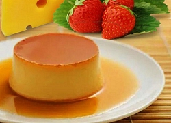 Bí quyết làm bánh flan đa sắc màu khiến bé mê tít