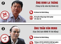 Infographich: "Lò" rực cháy và những vụ xử lý sai phạm lớn năm 2018