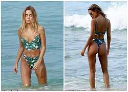 Kimberley Garner khoe vóc dáng rực lửa