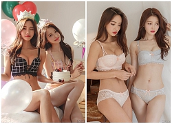 Người đẹp Kim Bo Ram và Kim Hee Jeong 2 nàng mỹ nhân xứ kim chi xinh đẹp trong bộ ảnh với bra