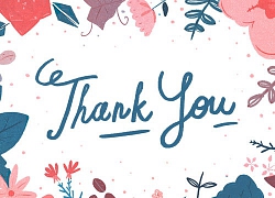 Những câu nói thay thế 'Thank you'