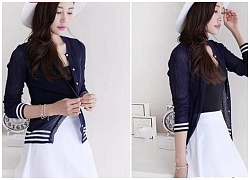 Những kiểu áo khoác cardigan mỏng nữ đẹp xinh xắn đông 2018 2019