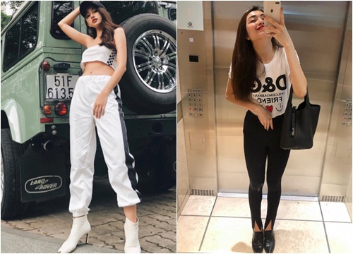 Street style ngày cuối 2018: Hoàng Thùy diện bikini nóng hết cỡ, Minh Triệu bỏ cúc áo lả lơi