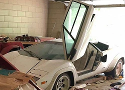 Tìm thấy Lamborghini Countach trong nhà kho cũ sau hơn 20 năm bỏ hoang