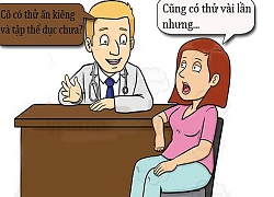 Tối cười: Tuyệt chiêu giảm béo cho các cô nàng tham ăn