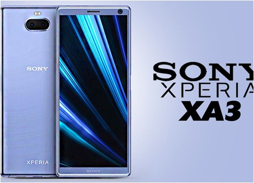 Xuất hiện cấu hình, màu sắc và giá bán của Sony Xperia XA3