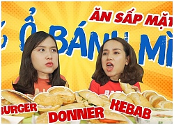 Video: Ăn sấp mặt 16 ổ bánh mì đủ loại trên đời đúng là bụng không đáy thật mà