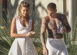 Hailey diện váy trắng đẹp như cô dâu, cùng ông xã Justin Bieber tiếp tục chụp bộ ảnh tình cảm